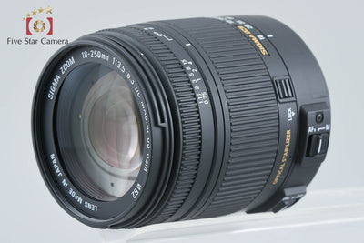 【中古】SIGMA シグマ 18-250mm f/3.5-6.3 DC MACRO OS HSM キヤノン用