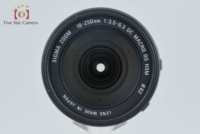 【中古】SIGMA シグマ 18-250mm f/3.5-6.3 DC MACRO OS HSM キヤノン用