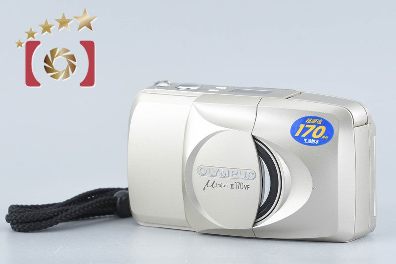 【中古】OLYMPUS オリンパス μ[mju:]-II ミューII 170 VF コンパクトフィルムカメラ