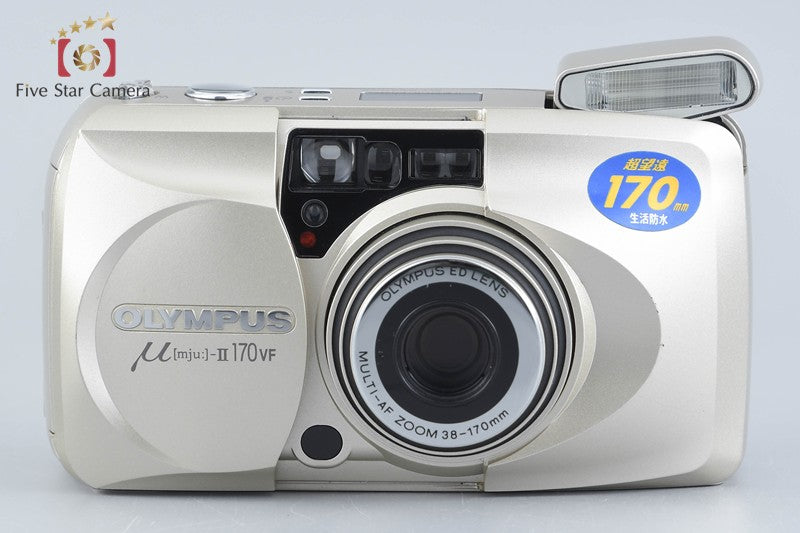中古】OLYMPUS オリンパス μ[mju:]-II ミューII 170 VF コンパクト