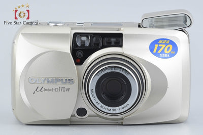 【中古】OLYMPUS オリンパス μ[mju:]-II ミューII 170 VF コンパクトフィルムカメラ