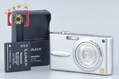 【中古】Panasonic パナソニック LUMIX DMC-FX30 プレシャスシルバー コンパクトデジタルカメラ