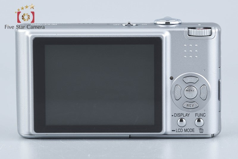 中古】Panasonic パナソニック LUMIX DMC-FX30 プレシャスシルバー