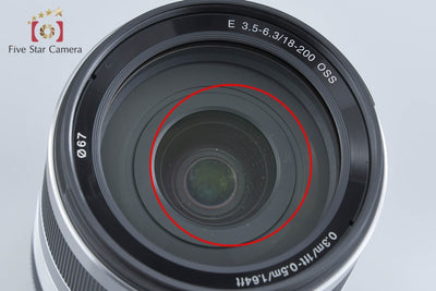 【中古】SONY ソニー E 18-200mm f/3.5-6.3 OSS SEL18200 シルバー