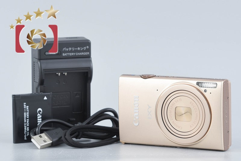 【中古】Canon キヤノン IXY 430F ゴールド コンパクトデジタルカメラ