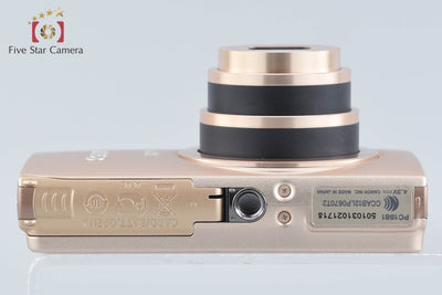 【中古】Canon キヤノン IXY 430F ゴールド コンパクトデジタルカメラ