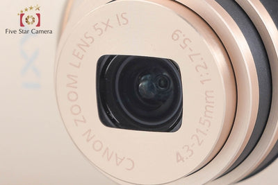 【中古】Canon キヤノン IXY 430F ゴールド コンパクトデジタルカメラ
