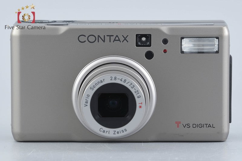 中古】CONTAX コンタックス Tvs DIGITAL チタン コンパクトデジタル