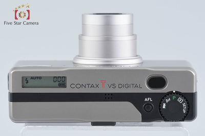 【中古】CONTAX コンタックス Tvs DIGITAL チタン コンパクトデジタルカメラ