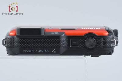 【中古】Nikon ニコン COOLPIX AW120 サンシャインオレンジ コンパクトデジタルカメラ
