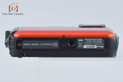 【中古】Nikon ニコン COOLPIX AW120 サンシャインオレンジ コンパクトデジタルカメラ