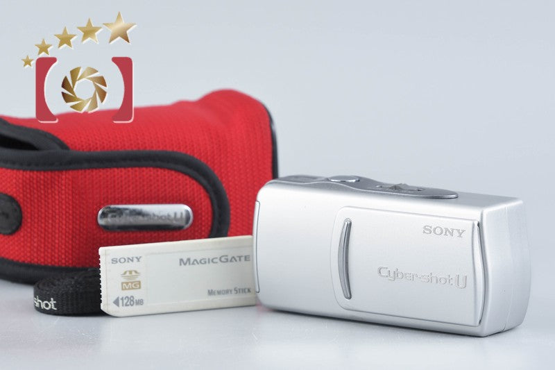 【中古】SONY ソニー Cyber-shot DSC-U20 メタリックシルバー コンパクトデジタルカメラ