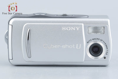 【中古】SONY ソニー Cyber-shot DSC-U20 メタリックシルバー コンパクトデジタルカメラ