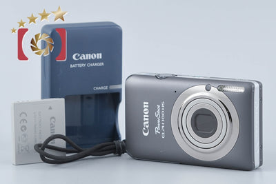 【中古】Canon キヤノン PowerShot ELPH 100 HS グレー コンパクトデジタルカメラ 海外版