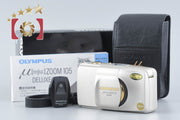 【中古】OLYMPUS オリンパス μ[mju:] ZOOM 105 DELUXE コンパクトフィルムカメラ 元箱付き