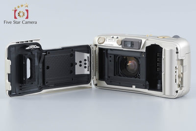 【中古】OLYMPUS オリンパス μ[mju:] ZOOM 105 DELUXE コンパクトフィルムカメラ 元箱付き