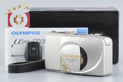 【中古】OLYMPUS オリンパス μ[mju:] ZOOM 140 DELUXE コンパクトフィルムカメラ 元箱付き