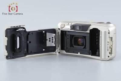 【中古】OLYMPUS オリンパス μ[mju:] ZOOM 140 DELUXE コンパクトフィルムカメラ 元箱付き
