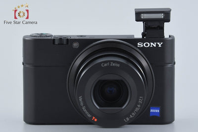 【中古】SONY ソニー Cyber-Shot DSC-RX100 ブラック デジタルスチルカメラ 元箱付き 多言語対応