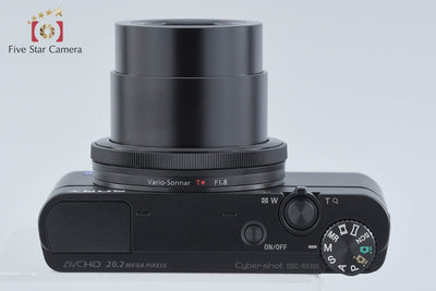【中古】SONY ソニー Cyber-Shot DSC-RX100 ブラック デジタルスチルカメラ 元箱付き 多言語対応