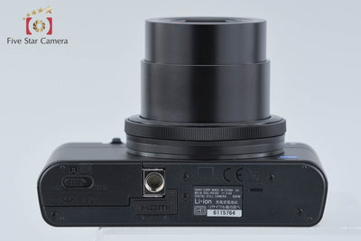 【中古】SONY ソニー Cyber-Shot DSC-RX100 ブラック デジタルスチルカメラ 元箱付き 多言語対応