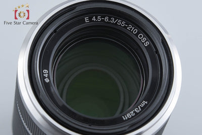 【中古】SONY ソニー E 55-210mm f/4.5-6.3 OSS SEL55210 シルバー