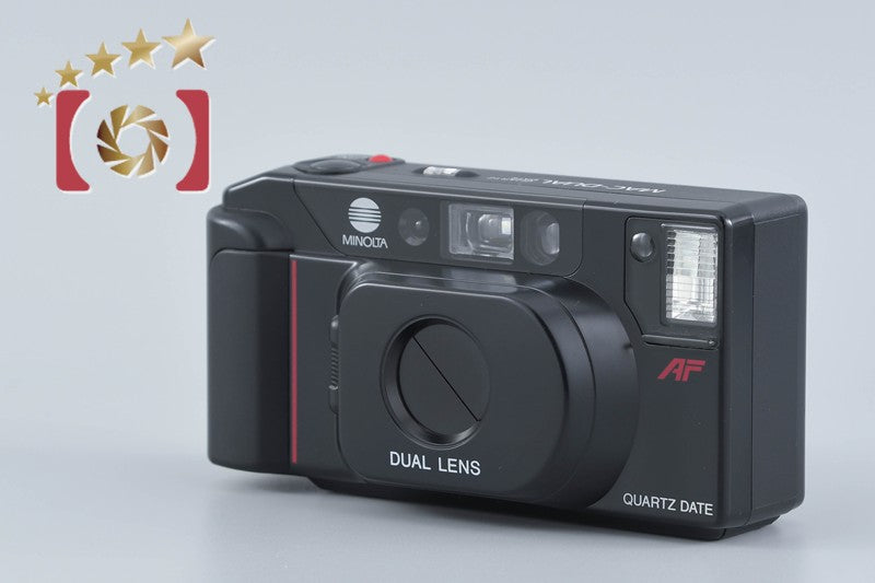 【中古】MINOLTA ミノルタ MAC-DUAL QUARTZ DATE コンパクトフィルムカメラ