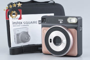 【中古】FUJIFILM 富士フイルム Instax SQUARE SQ6 ブラッシュゴールド インスタントカメラ