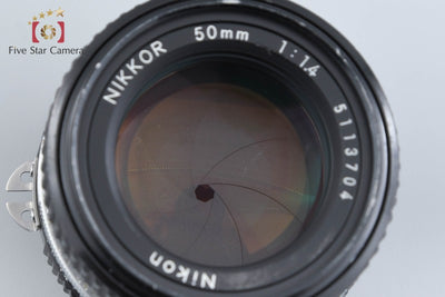 【中古】Nikon ニコン Ai-S NIKKOR 50mm f/1.4