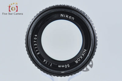 【中古】Nikon ニコン Ai-S NIKKOR 50mm f/1.4