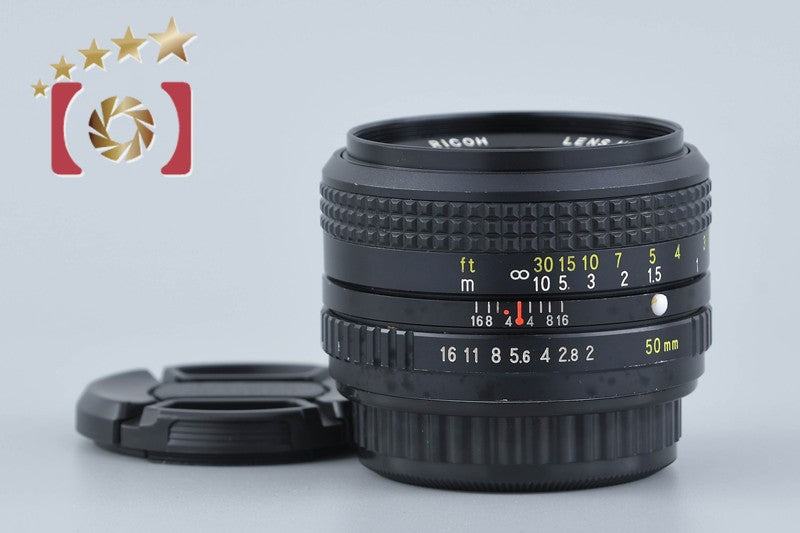 【中古】RICOH リコー XR RIKENON 50mm f/2 ペンタックスKマウント