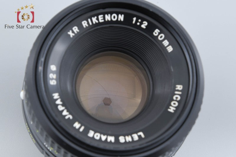 中古】RICOH リコー XR RIKENON 50mm f/2 ペンタックスKマウント