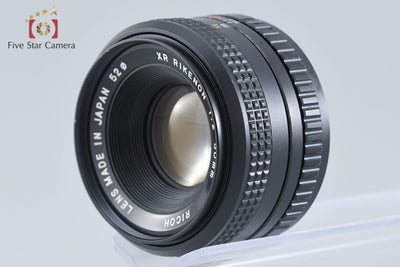 【中古】RICOH リコー XR RIKENON 50mm f/2 ペンタックスKマウント