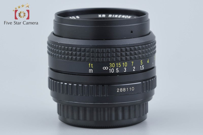 中古】RICOH リコー XR RIKENON 50mm f/2 ペンタックスKマウント