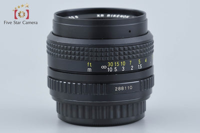 【中古】RICOH リコー XR RIKENON 50mm f/2 ペンタックスKマウント