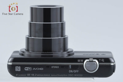 【中古】SONY ソニー Cyber-shot DSC-WX220 ブラック デジタルスチルカメラ 多言語対応