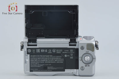 【中古】SONY ソニー α NEX-5T シルバー ダブルズームレンズキット シャッター回数僅少 元箱付き