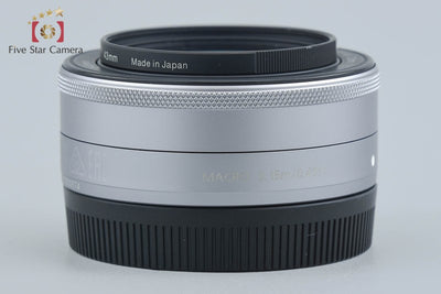 【中古】Canon キヤノン EF-M 22mm f/2 STM シルバー