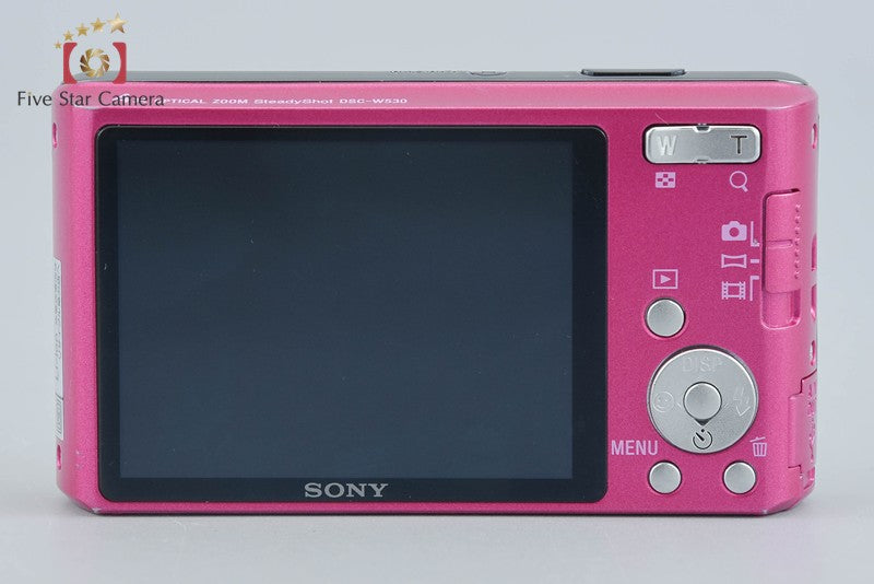 中古】SONY ソニー Cyber-shot DSC-W530 ピンク コンパクトデジタル