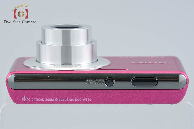 中古】SONY ソニー Cyber-shot DSC-W530 ピンク コンパクトデジタル