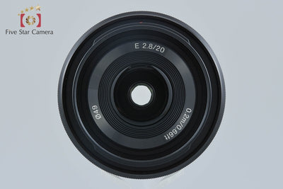 【中古】SONY ソニー E 20mm f/2.8 SEL20F28