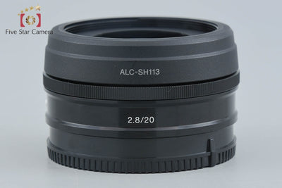 【中古】SONY ソニー E 20mm f/2.8 SEL20F28