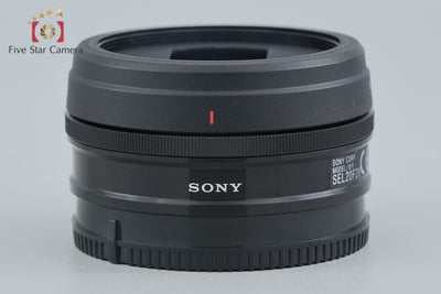 【中古】SONY ソニー E 20mm f/2.8 SEL20F28