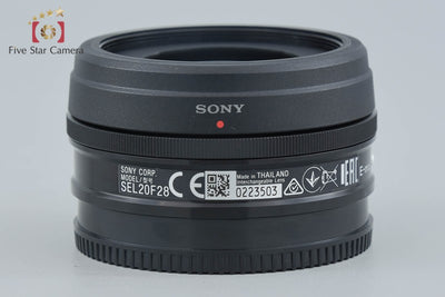 【中古】SONY ソニー E 20mm f/2.8 SEL20F28