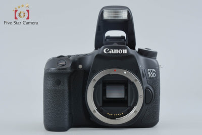 【中古】Canon キヤノン EOS 70D デジタル一眼レフカメラ 元箱付き