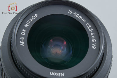 【中古】Nikon ニコン AF-S DX NIKKOR 18-55mm f/3.5-5.6 G VR