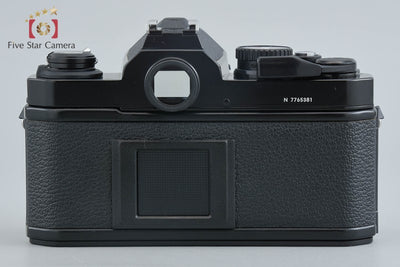 【中古】Nikon ニコン ニュー FM2 後期 ブラック フィルム一眼レフカメラ 2026.7月 オーバーホール済み