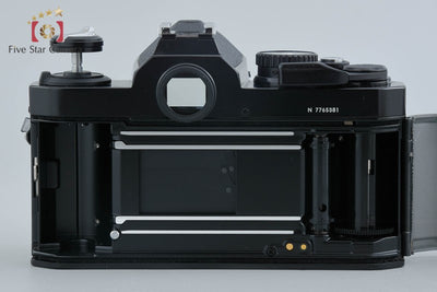 【中古】Nikon ニコン ニュー FM2 後期 ブラック フィルム一眼レフカメラ 2026.7月 オーバーホール済み