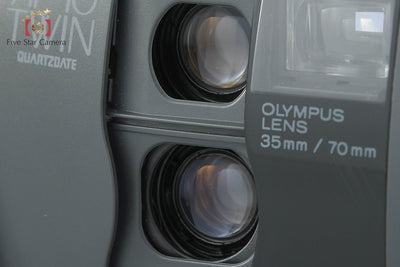 【中古】OLYMPUS オリンパス AF-10 TWIN QD コンパクトフィルムカメラ