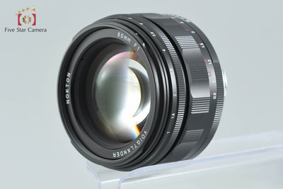 【中古】Voigtlander フォクトレンダー NOKTON 50mm f/1 Aspherical ライカMマウント 元箱付き